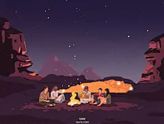 20款清新风格商业插画设计 飞特网 插画设计