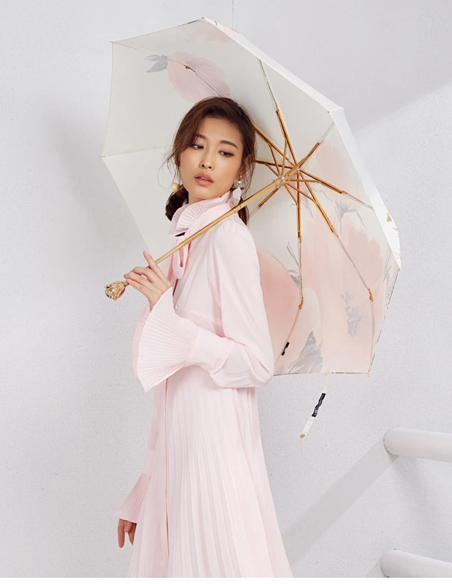 MISSRAIN玫瑰花雨伞女高档轻奢晴雨两用遮阳防晒伞防紫外线晴雨伞-tmall.com天猫-花瓣网