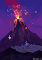 ⭐⭐⭐⭐⭐火山喷发出繁星⭐⭐⭐⭐⭐ ​​​​
