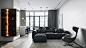 COALO : The apartment is 106 square meters, located in Minsk, executed by VAE design & architecture in light and neutral colors. Monochrome colors are diluted with saturated interspersed with warm light, and in the nursery the red color prevails in th