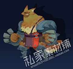 广州摆摊炒粉外卖采集到角色-卡通风格(圆乎乎)