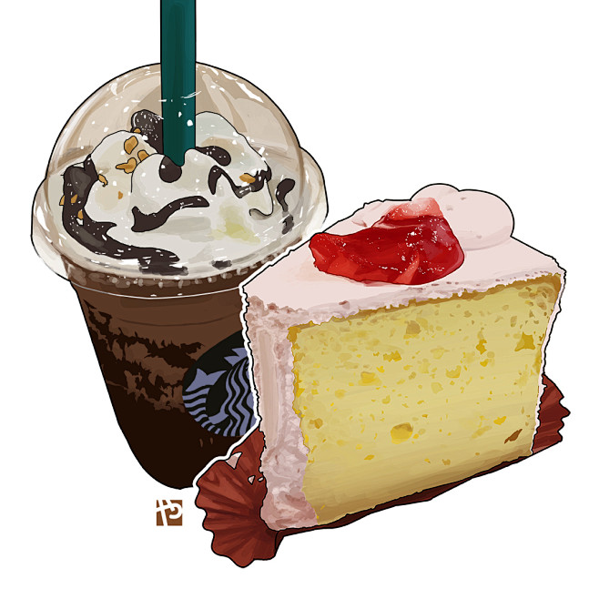 #飯テロ Starbuck in Jap...