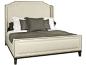 Shop for Vanguard Pennington King Bed, W527K-HF, and other Bedroom Beds at Vanguard Furniture in Conover, NC. Tucson Ivory On Body, Nickel Ferrules. Std #9 Black Silver Nails, Langdon Finish.: 