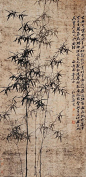 文与可画竹，胸有成竹；郑板桥画竹，胸无成竹。浓淡疏密，短长肥瘦，随手写去，自尔成局，其神理具足也。藐兹后学，何敢妄拟前贤？然有成竹无成竹，其实只是一个道理。
（清 郑燮 墨竹）