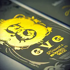 40款国外精致的烫金名片设计欣赏