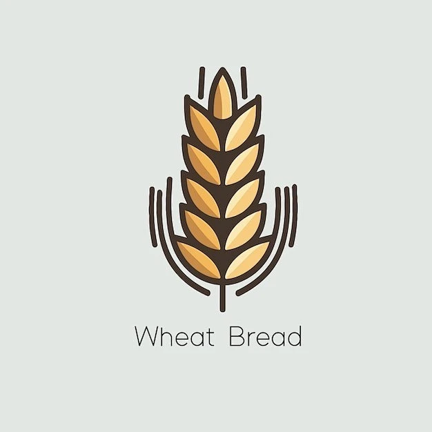 麦子麦穗小麦标志logo矢量图设计素材-花瓣网