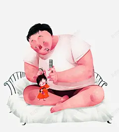 手绘可爱插图父亲节爸爸给女儿理高清素材 亲子插画 可爱插图 女儿 手绘 手绘可爱插图父亲节爸爸给女儿理发免费下载 父亲节 爸爸 理发 元素 免抠png 设计图片 免费下载 页面网页 平面电商 创意素材