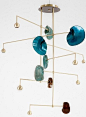 Kiln Design Studio Derrick Chandelier