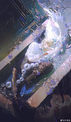 被花瓣认为我是机器人采集到插画-日韩风
