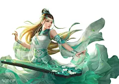 古代CG美女精品收藏-东方神韵-微元素 - Element3ds.com!