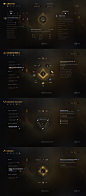 Witcher 3—UI & Gwint Redesigned on Behance,Witcher 3—UI & Gwint Redesigned on Behance