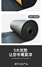 橡塑板保温棉隔热棉管道隔音棉空调保温自粘高密度风管橡塑海棉-淘宝网