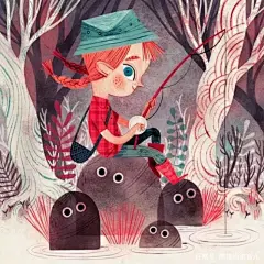 国外儿童插画：西班牙艺术家David Sierra Listón为孩子绘画童话