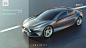 INFINITI Q50 EV 2025 : Infiniti Q50 EV is an exploration into expression of electric powertrains and efficient use of the flexibility of an electric skateboard chassis. An illusion of a normal a pillar while having the cabin forward and parametric blend b