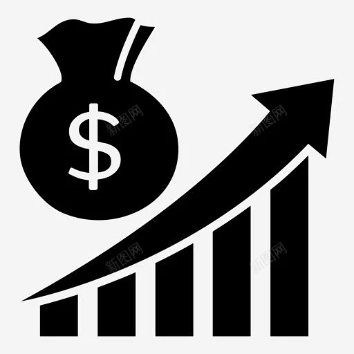 利润图像收入图标 UI图标 设计图片 免费下载 页面网页 平面电商 创意素材-花瓣网