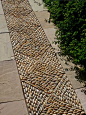 pebble mosaic walkway by Maggy Howarth