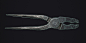 Workbench props #1 Pliers, Alexander Kolyasa : There will be series of props for the workbench project. And here is the first tool I made today.
