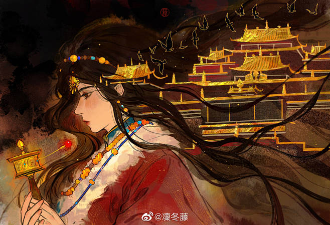 藏族，神殿
