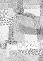 黑白装饰画中的点元素，画一点显得精致，画多了明度不好控制，考试的时候也容易过度耗费时间。 （转）@美术绘画教程 ​ ​​​​