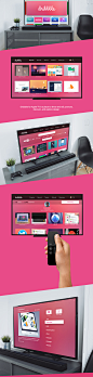 Dribbble for Apple TV on Behance