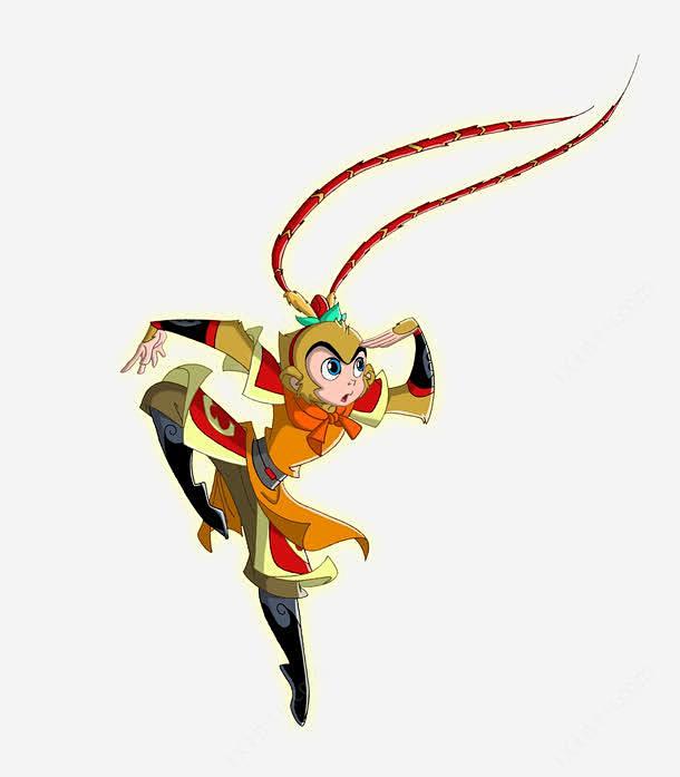 卡通眺望着的孙悟空png免抠素材_新图网 https://ixintu.com 西游记 孙悟空 美猴王 齐天大圣 卡通 矢量 西游人物