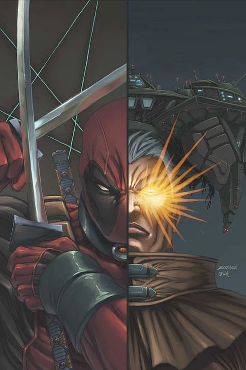 Cable/Deadpool by Patrick Zircher This was a good series.图片_漫威图片素材-花瓣网