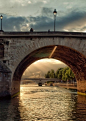 River Seine, Paris, France by lupita m