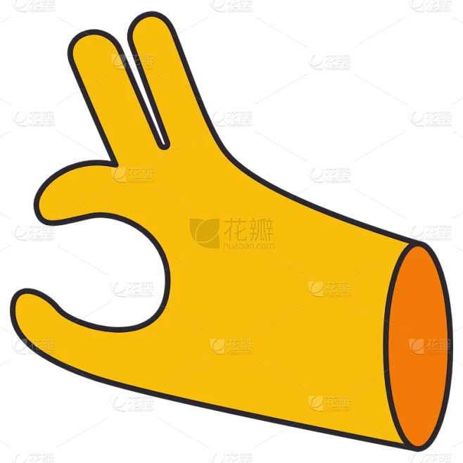 OK Sign Sticker素材-花瓣网
