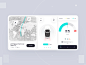 Car dashboard UI Design