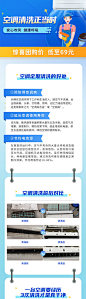 空调清洗服务科普长图-源文件