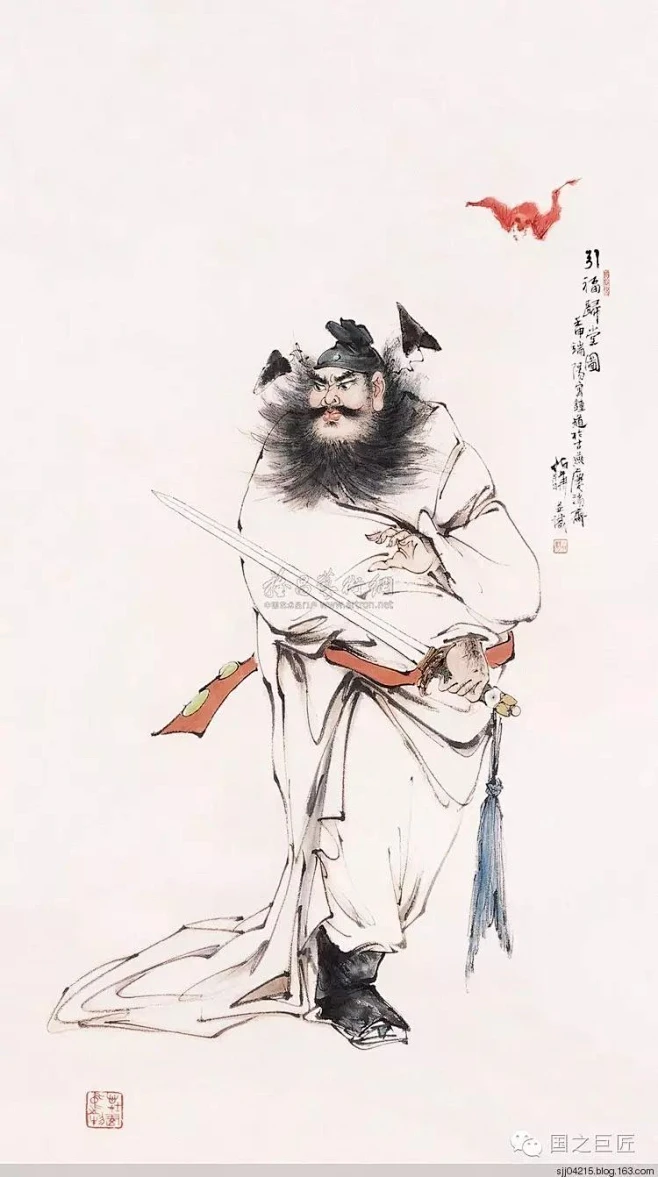 史上最全《钟馗图》，值得收藏~-花瓣网