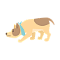 【点击下载超高清PNG免扣素材】
Dog Bundle 不同姿势的彩色可爱狗狗矢量插图PNG免抠图素材