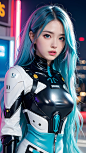 「AI绘画」未来战姬彩色科幻-今日头条