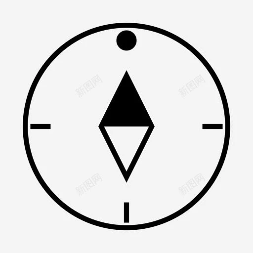 指南针显示块北图标 项目 icon 标识 标志 UI图标 设计图片 免费下载 页面网页 平面电商 创意素材-花瓣网