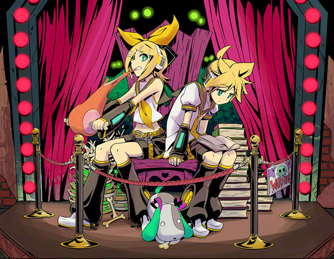 国外画师maxgonta的初音x克苏鲁系作品16