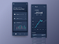 Mobile Application Dashboard for Stock Platform<br/>by Dmitro Petrenko for Fireart Studio