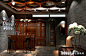 90平田园风格欧式餐厅吊顶小户型效果图—土拨鼠装饰设计门户