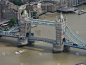 航拍视角,伦敦,塔桥,泰晤士河,水平画幅,无人,英格兰,户外,都市风景,国际著名景点