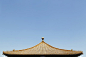 东方素材与天空-故宫建筑屋顶