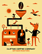 Clifton Coffee Company Rebranding on Behance
