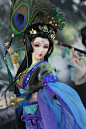 夜孔雀之妖神游蓝—obitsu1/6古装合作娃Sold out-淘宝网