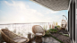 CG Interior Visualisation For A Beautiful Terrace : CG interior visualisation shows an amazing apartment terrace design. The 3D render outlines quality materials, textures and color scheme selected by the Designer for this project.