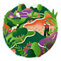 Yarrah : Together with OD Designstudio we created a hero illustration and a number of animated loops for Yarrah, a dutch pet food producer whose product range is entirely organic. The goal was to create and animate an Illustration that shows the company´s
