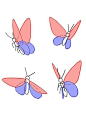 「推荐」蝴蝶、昆虫应该怎么画？教你绘画蝴蝶的… - 半次元 - ACG爱好者社区