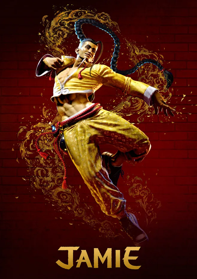 杰米 宣发素材 | 图片 | Street Fighter 6 | 博物馆 | Capcom Town-花瓣网