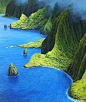 莫洛凯岛(Molokai )亦译毛洛开岛。莫洛凯岛北面的海岸是夏威夷群岛中受破坏最小的海岸，未被污染的独特的黑色沙滩，海岸边林立着悬崖峭壁，包括全世界最高的海崖，还有天然剧场般的怀洛（Wailau）峡谷也保持了最原始的风貌。