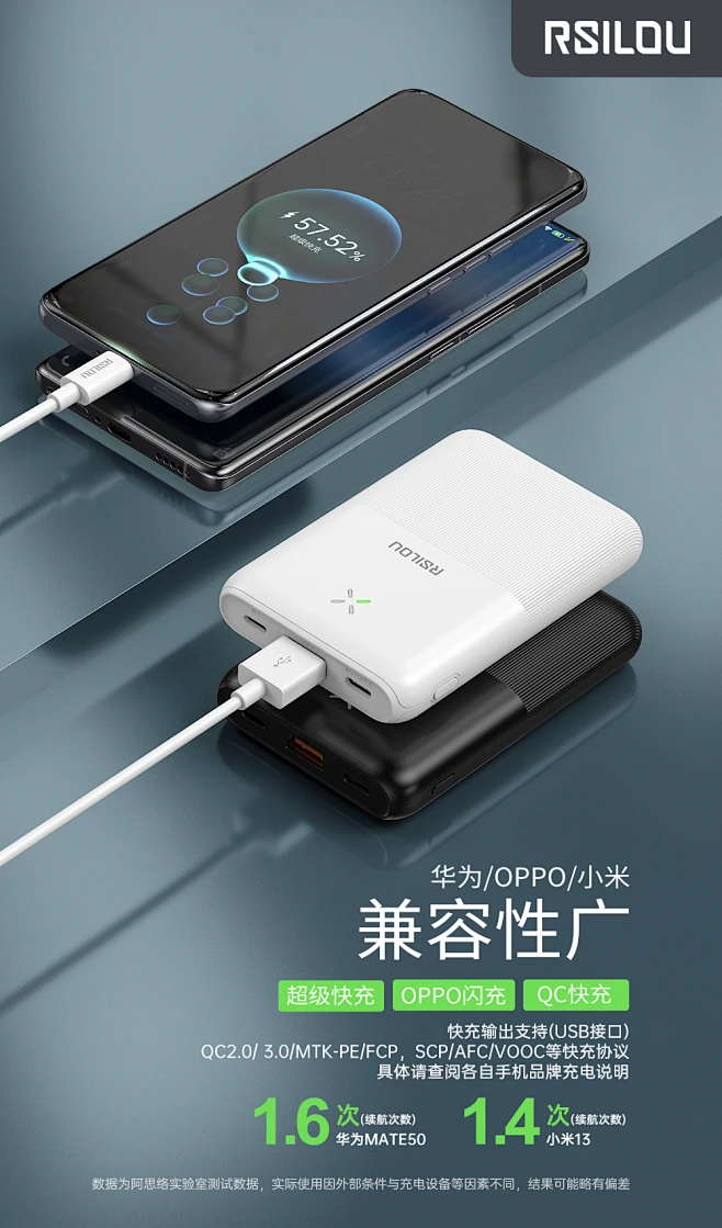 阿思络 移动电源 10000mah 迷你mini充电宝-花瓣网