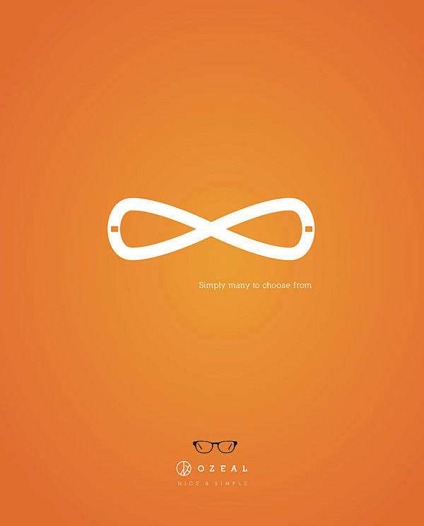 OZEAL眼镜广告欣赏