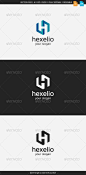 Hexelio H - Logo Design Template Vector #logotype Download it here: http://graphicriver.net/item/hexelio-h-logo/8514527?s_rank=902?ref=nexion: 