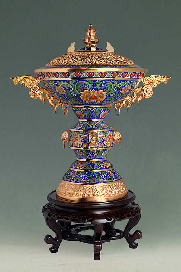 景泰蓝掐丝珐琅工艺